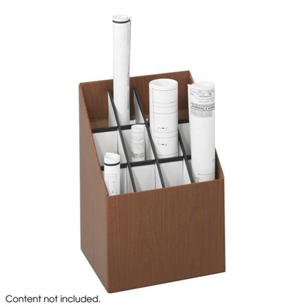 Upright Roll File, 12 Compartment